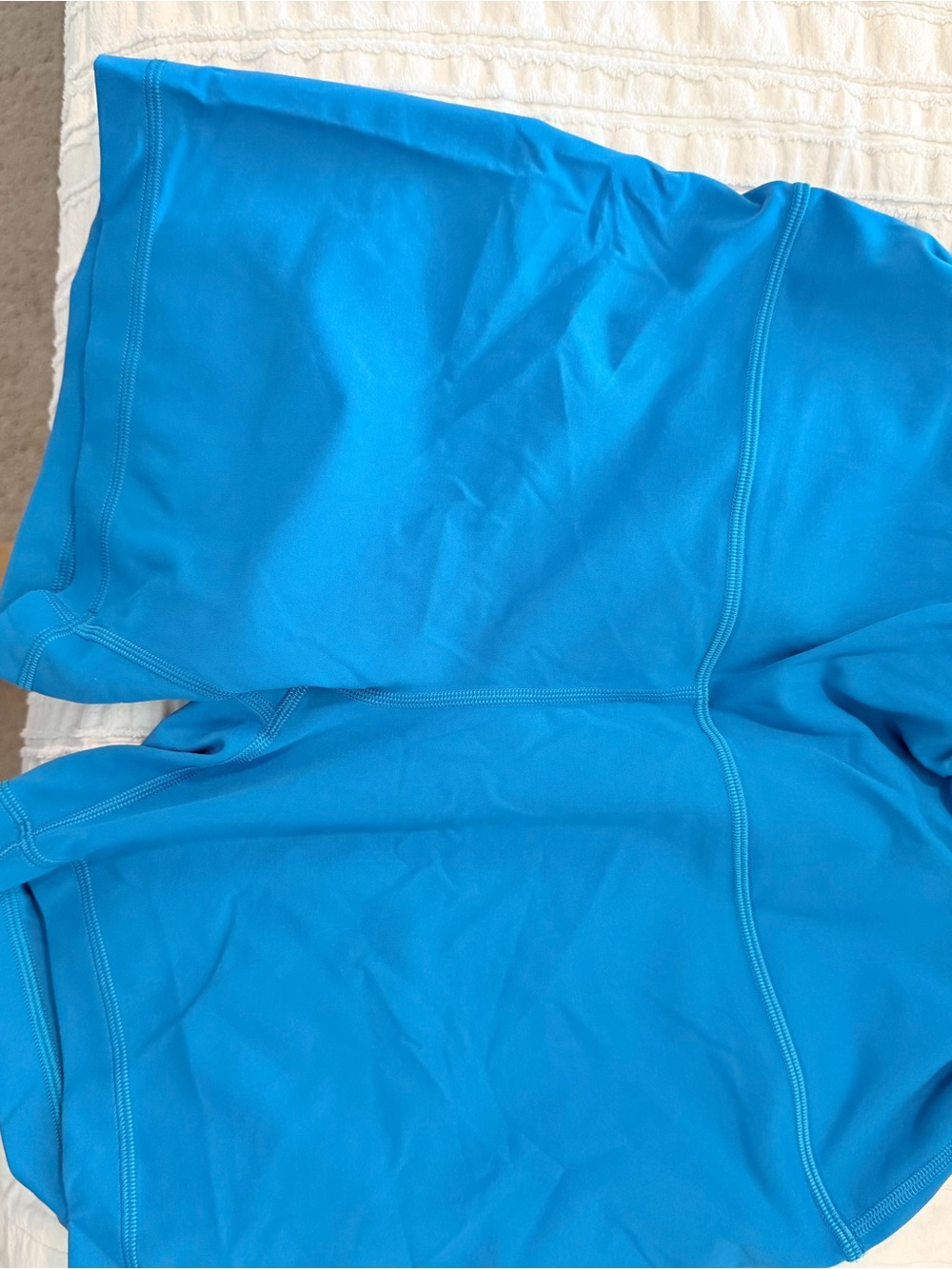 lululemon athletica Bright Blue Bike Shorts